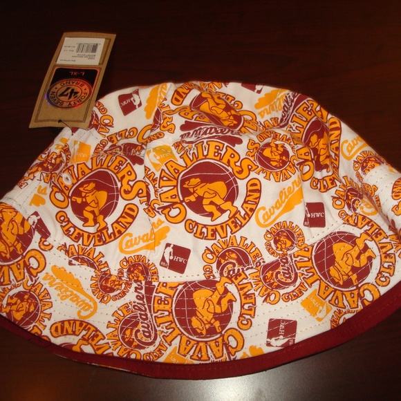 47BRAND Other - CLEVELAND CAVALIERS‎ HAT CAP BUCKET FLOPPY INFINITY